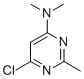 structure of CAS# 58514-89-9, 6-Chloro-N,N,2-Trimethyl-4-Pyrimidinamine;6-Chloro-N,N,2-Trimethyl-4-Pyrimidinamine