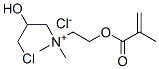 CAS 登录号：58564-96-8， (3-氯-2-羟基丙基)二甲基[2-[(2-甲基-1-氧代烯丙基)氧基]乙基]氯化铵