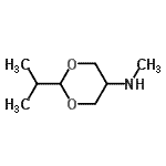 CAS#: 58619-92-4， 2-Isopropyl-N-Methyl-1,3-Dioxan-5-Amine
