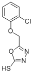 CAS#: 58695-63-9， 5-(2-Chloro-Phenoxymethyl)-[1,3,4]Oxadiazole-2-Thiol