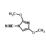 CAS#: 586965-28-8， 2,4-Dimethoxy-1H-Imidazole-1-Carbonitrile