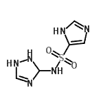 CAS#: 58768-62-0， N-(2,3-Dihydro-1H-1,2,4-Triazol-3-Yl)-1H-Imidazole-4-Sulfonamide