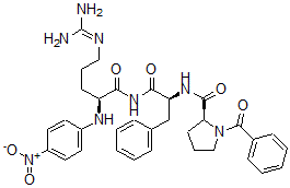 CAS#: 58840-30-5， Benzoyl-prolyl-phenylalanyl-arginine-p-nitroanilide
