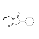 CAS#: 588672-39-3， 3-Cyclohexyl-1-Ethyl-2,5-Pyrrolidinedione