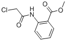 structure of CAS# 58915-18-7, 2-(2-Chloro-Acetylamino)-Benzoic Acid Methyl Ester;2-[(2-Chloro-1-Oxoethyl)Amino]Benzoic Acid Methyl Ester;2-[(2-Chloroacetyl)Amino]Benzoic Acid Methyl Ester;Methyl 2-(2-Chloroethanoylamino)Benzoate