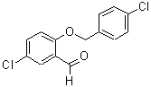 structure of CAS# 590360-27-3, 5-Chloro-2-[(4-Chlorobenzyl)Oxy]Benzaldehyde;5-Chloro-2-[(4-chlorobenzyl)oxy]benzaldehyde;5-chloro-2-[(4-chlorophenyl)methoxy]benzaldehyde;MFCD03422423