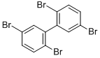 structure of CAS# 59080-37-4, 2,2',5,5'-Tetrabromobiphenyl;1,1-Biphenyl, 2,2',5,5'-Tetrabromo-;1,1'-Biphenyl, 2,2',5,6'-Tetrabromo-;2,2',5,6'-Tetrabromo-1,1'-Biphenyl