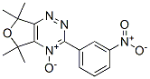 structure of CAS# 59118-15-9, 5,7-Dihydro-5,5,7,7-Tetramethyl-3-(3-Nitrophenyl)Furo(3,4-e)-As-Triazine 4-Oxide;5,5,7,7-Tetramethyl-3-(3-Nitrophenyl)-4-Oxido-Furo[3,4-E][1,2,4]Triazin-4-Ium;5,7-Dihydro-5,5,7,7-Tetramethyl-3-(3-Nitrophenyl)Furo(3,4-E)-As-Triazine 4-Oxide;Dhtm-Npfto