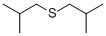 structure of CAS# 592-65-4, Diisobutyl Sulfide;1-Isobutylsulfanyl-2-Methyl-Propane;1-(Isobutylthio)-2-Methylpropane;1-(Isobutylthio)-2-Methyl-Propane