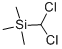 structure of CAS# 5926-38-5, (Dichloromethyl)Trimethylsilane;Dichloromethyl-Trimethyl-Silane;220140_Aldrich;Silane, (Dichloromethyl)Trimethyl-