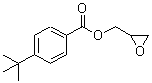 结构式 CAS# 59313-58-5, 4-叔丁基苯甲酸缩水甘油酯