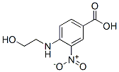 结构式 CAS# 59320-14-8, 4-[(2-羟基乙基)氨基]-3-硝基-苯甲酸