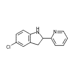 CAS#: 593234-53-8， 5-Chloro-2-(2-Pyridinyl)Indoline