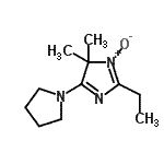 CAS#: 593286-22-7， 2-Ethyl-4,4-Dimethyl-5-(1-Pyrrolidinyl)-4H-Imidazole 3-Oxide