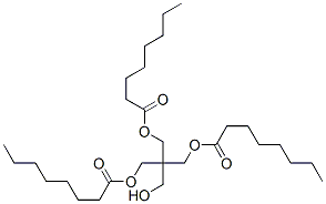 CAS#: 59400-09-8， 2-(Hydroxymethyl)-2-[[(1-Oxooctyl)Oxy]Methyl]Propane-1,3-Diyl Dioctanoate
