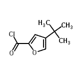 CAS#: 59413-75-1， 4-(2-Methyl-2-Propanyl)-2-Furoyl Chloride
