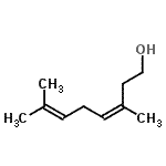 CAS#: 5944-20-7， (3Z)-3,7-Dimethyl-3,6-Octadien-1-Ol