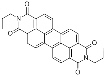 结构式 CAS# 59442-38-5, 2,9-二丙基-蒽并2,1,9-def:6,5,10-d'e'f'二异喹啉-1,3,8,10-四酮