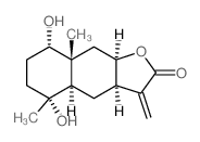 CAS#: 5945-43-7， (3aR,4aalpha,9aalpha)-3a,4,4a,5,6,7,8,8a,9,9alpha-Decahydro-5alpha,8alpha-Dihydroxy-5,8abeta-Dimethyl-3-Methylenenaphtho[2,3-b]Furan-2(3H)-One