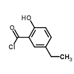 CAS#: 59470-90-5， 5-Ethyl-2-Hydroxybenzoyl Chloride