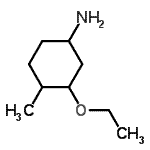 CAS#: 59477-70-2， 3-Ethoxy-4-Methylcyclohexanamine