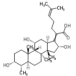 CAS#: 5951-83-7， 6-Methyl-2-[(3alpha,4alpha,5alpha,8alpha,9beta,11alpha,13alpha,14beta,16alpha)-3,11,16-Trihydroxy-4,8,10,14-Tetramethylgonan-17-Ylidene]-5-Heptenoic Acid