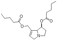 CAS#: 59532-52-4， (1S,7aR)-2,3,5,7alpha-Tetrahydro-1beta-Hydroxy-1H-Pyrrolizine-7-Methanol Divalerate