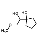 CAS#: 59533-72-1， 1-(1-Hydroxy-2-Methoxyethyl)Cyclopentanol