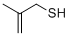 structure of CAS# 5954-68-7, 2-Methyl-2-propene-1-thiol;Methallyl Mercaptan (2-Methyl-2-Propene-1-Thiol);2-METHYL-2-PROPENE-1-THIOL;METHALLYL MERCAPTAN
