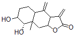 CAS#: 5956-43-4， (3aR,4aalpha,9aalpha)-3a,4,4a,5,6,7,8,8a,9,9alpha-Decahydro-7alpha,8beta-Dihydroxy-8abeta-Methyl-3,5-Bis(Methylene)Naphtho[2,3-b]Furan-2(3H)-One
