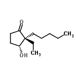 CAS#: 596101-13-2， (2R,3R)-2-Ethyl-3-Hydroxy-2-Pentylcyclopentanone