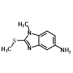CAS#: 596131-60-1， 1-Methyl-2-(Methylsulfanyl)-1H-Benzimidazol-5-Amine