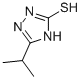 structure of CAS# 59689-64-4, 5-Isopropyl-4H-[1,2,4]Triazole-3-Thiol;5-Isopropyl-1,2-Dihydro-1,2,4-Triazole-3-Thione;Zinc03331440