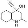 structure of CAS# 59693-01-5, 4-Ethynyl-2-Methyl-Decahydro-Quinolin-4-Ol;Zinc00202062