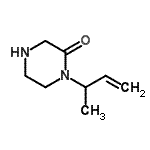 CAS#: 59702-25-9， 1-(3-Buten-2-Yl)-2-Piperazinone