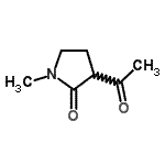 CAS#: 60044-08-8， 3-Acetyl-1-Methyl-2-Pyrrolidinone