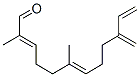 CAS#: 60066-88-8， 2,6-Dimethyl-10-Methylenedodeca-2,6,11-Trien-1-Al