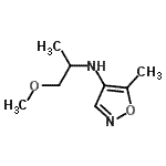CAS#: 600699-35-2， N-(1-Methoxy-2-propanyl)-5-methyl-1,2-oxazol-4-amine