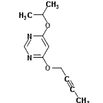 CAS#: 601482-40-0， 4-(2-Butyn-1-yloxy)-6-isopropoxypyrimidine