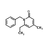 CAS#: 601521-95-3， 1-Benzyl-6-ethyl-4-methyl-2(1H)-pyridinone