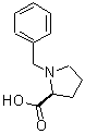structure of CAS# 60169-72-4, 1-Benzylproline;(S)-1-N-(benzyl)-l-proline;1-Benzylproline #;1-Benzyl-pyrrolidine-2-carboxylic acid