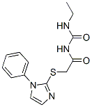 CAS#: 60176-50-3， 1-Ethyl-3-[[(1-Phenyl-1H-Imidazol-2-Yl)Thio]Acetyl]Urea