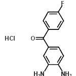 CAS#: 60179-34-2， (3,4-Diaminophenyl)(4-Fluorophenyl)Methanone Hydrochloride (1:1)