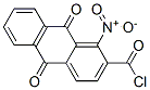 CAS 登录号：602-10-8， 1-硝基-2-蒽醌甲酰氯