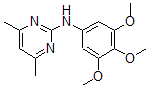 CAS#: 60218-40-8， 4,6-Dimethyl-N-(3,4,5-trimethoxyphenyl)-2-pyrimidinamine