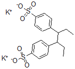 CAS#: 60252-39-3， 4,4'-(1,2-Diethyl-1,2-ethanediyl)bisbenzenesulfonic acid dipotassium salt