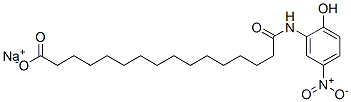 CAS#: 60301-88-4， Sodium 16-[(2-hydroxy-5-nitrophenyl)amino]-16-oxohexadecanoate