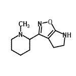 CAS 登录号：603067-34-1， 3-(1-甲基-2-哌啶基)-5,6-二氢-4H-吡咯并[3,2-d][1,2]恶唑