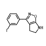 CAS#: 603067-43-2， 3-(3-Iodophenyl)-5,6-dihydro-4H-pyrrolo[3,2-d][1,2]oxazole