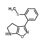 CAS#: 603067-73-8， 3-[2-(Methylsulfanyl)phenyl]-5,6-dihydro-4H-pyrrolo[3,2-d][1,2]oxazole